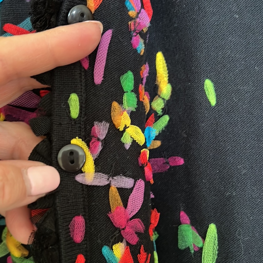 Michael Simon Colorful Jacket Size M - image 4